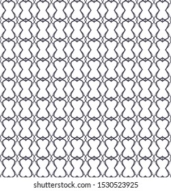 Seamless vector pattern. Background texture in geometric ornamental style.
