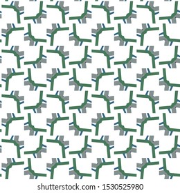 Seamless vector pattern. Background texture in geometric ornamental style.