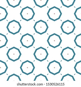 Seamless vector pattern. Background texture in geometric ornamental style.