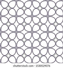 Seamless vector pattern. Background texture in geometric ornamental style.