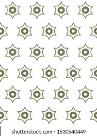 Seamless vector pattern. Background texture in geometric ornamental style.
