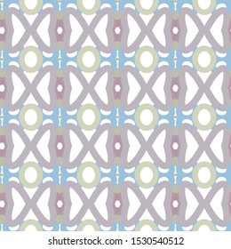 Seamless vector pattern. Background texture in geometric ornamental style.