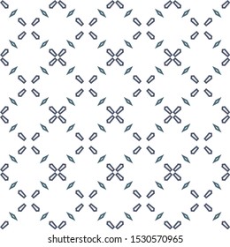 Seamless vector pattern. Background texture in geometric ornamental style.