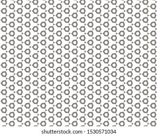 Seamless vector pattern. Background texture in geometric ornamental style.