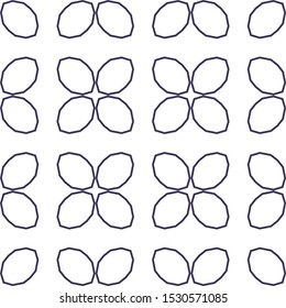 Seamless vector pattern. Background texture in geometric ornamental style.