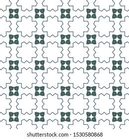 Seamless vector pattern. Background texture in geometric ornamental style.