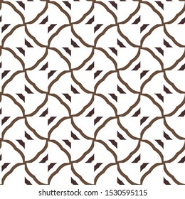 Seamless vector pattern. Background texture in geometric ornamental style.