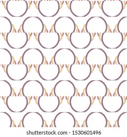 Seamless vector pattern. Background texture in geometric ornamental style.