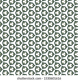 Seamless vector pattern. Background texture in geometric ornamental style.