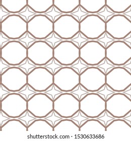 Seamless vector pattern. Background texture in geometric ornamental style.