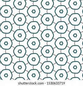 Seamless vector pattern. Background texture in geometric ornamental style.