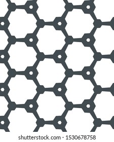Seamless vector pattern. Background texture in geometric ornamental style.