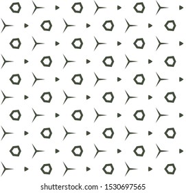 Seamless vector pattern. Background texture in geometric ornamental style.