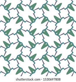 Seamless vector pattern. Background texture in geometric ornamental style.