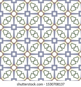 Seamless vector pattern. Background texture in geometric ornamental style.
