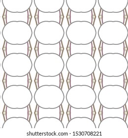 Seamless vector pattern. Background texture in geometric ornamental style.