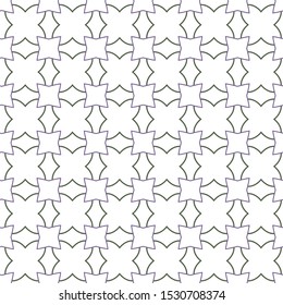 Seamless vector pattern. Background texture in geometric ornamental style.