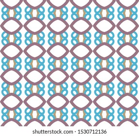 Seamless vector pattern. Background texture in geometric ornamental style.