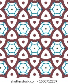 Seamless vector pattern. Background texture in geometric ornamental style.