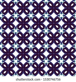 Seamless vector pattern. Background texture in geometric ornamental style.