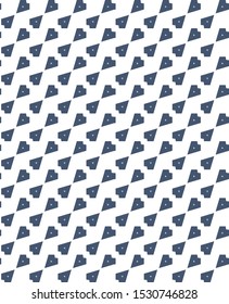 Seamless vector pattern. Background texture in geometric ornamental style.