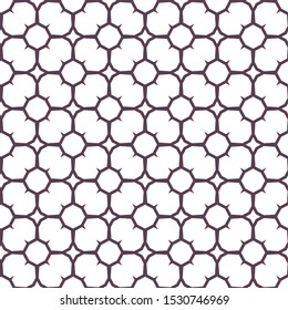 Seamless vector pattern. Background texture in geometric ornamental style.