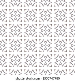 Seamless vector pattern. Background texture in geometric ornamental style.
