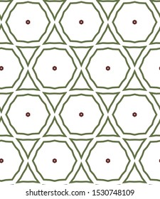Seamless vector pattern. Background texture in geometric ornamental style.