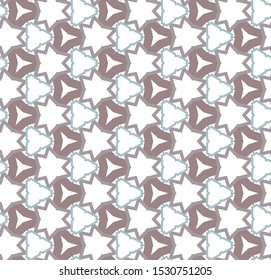 Seamless vector pattern. Background texture in geometric ornamental style.