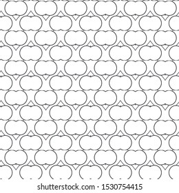Seamless vector pattern. Background texture in geometric ornamental style.