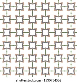 Seamless vector pattern. Background texture in geometric ornamental style.