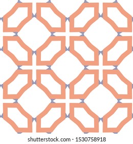 Seamless vector pattern. Background texture in geometric ornamental style.
