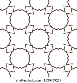 Seamless vector pattern. Background texture in geometric ornamental style.