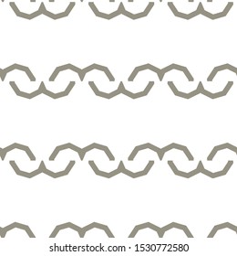 Seamless vector pattern. Background texture in geometric ornamental style.