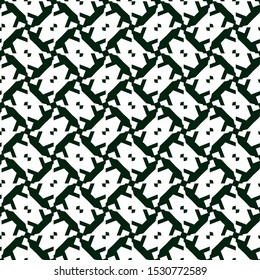 Seamless vector pattern. Background texture in geometric ornamental style.