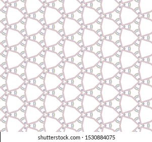 Seamless vector pattern. Background texture in geometric ornamental style.