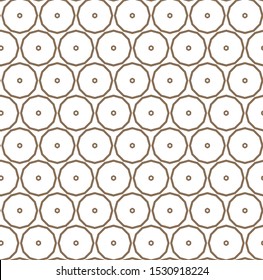 Seamless vector pattern. Background texture in geometric ornamental style.