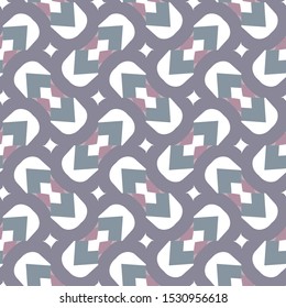 Seamless vector pattern. Background texture in geometric ornamental style.