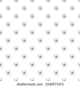Seamless vector pattern. Background texture in geometric ornamental style.