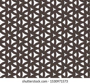 Seamless vector pattern. Background texture in geometric ornamental style.