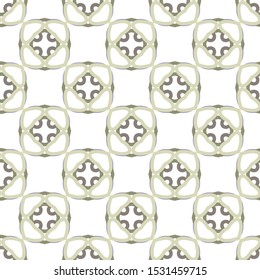 Seamless vector pattern. Background texture in geometric ornamental style.