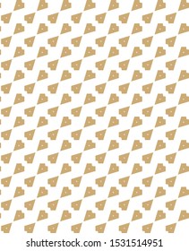 Seamless vector pattern. Background texture in geometric ornamental style.