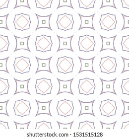 Seamless vector pattern. Background texture in geometric ornamental style.