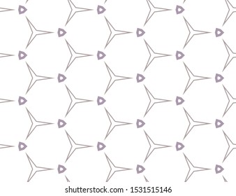Seamless vector pattern. Background texture in geometric ornamental style.