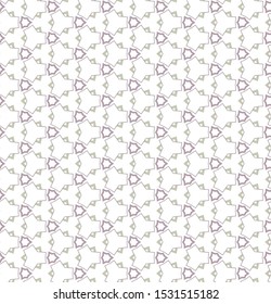 Seamless vector pattern. Background texture in geometric ornamental style.