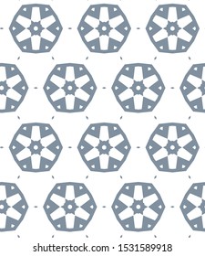 Seamless vector pattern. Background texture in geometric ornamental style.