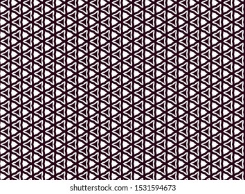 Seamless vector pattern. Background texture in geometric ornamental style.
