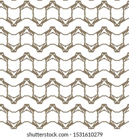 Seamless vector pattern. Background texture in geometric ornamental style.