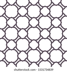 Seamless vector pattern. Background texture in geometric ornamental style.