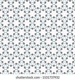 Seamless vector pattern. Background texture in geometric ornamental style.